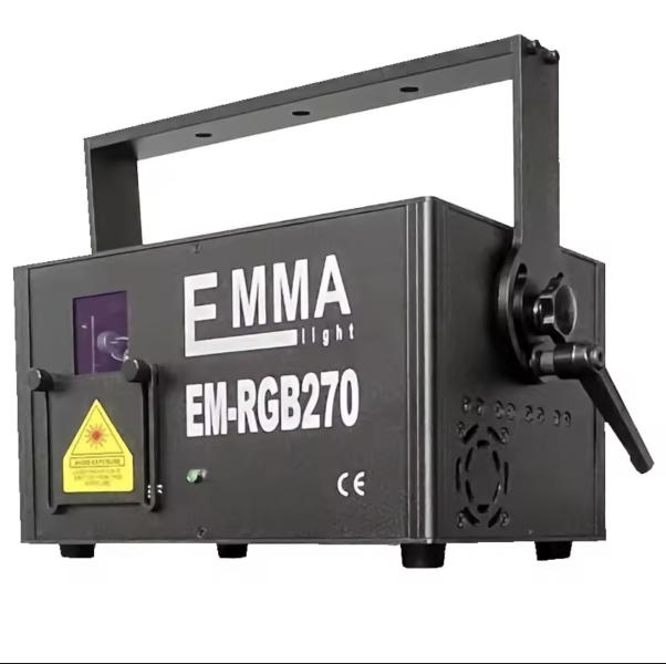 EMMA RGB 270 6W grafikus lézer bérbeadás Budapest