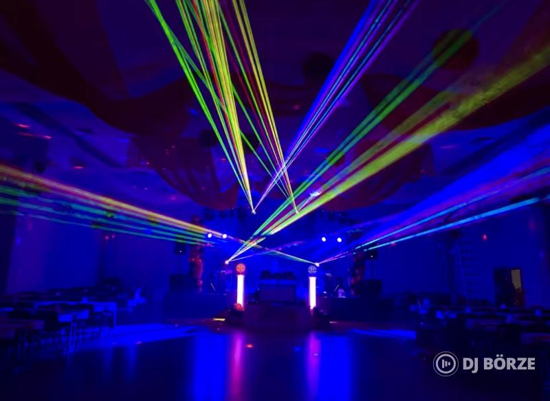 EMMA RGB 270 6W grafikus lézer bérbeadás Budapest