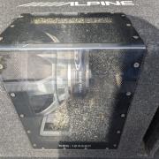 Alpine sbg-1244bp mélyláda