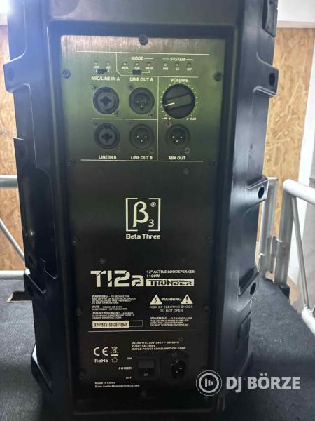 2db Elder Audio Thunder T12a aktív hangfal + Huzatok