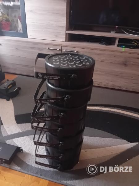 Flash led par 64 18x10w RGBW