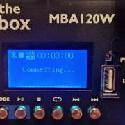 The Box / LD Systems aktív hangfal akkumulátorral, vezeték nélküli mikrofonokkal, bluetooth