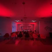 6x18W-os RGBWA+UV Akkus Par lámpa, TELEFONNAL IS VEZÉRELHETŐ