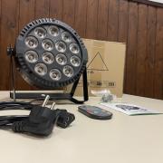 Led Par 14x6W RGBW lámpa, új DMX-es, távirányítós