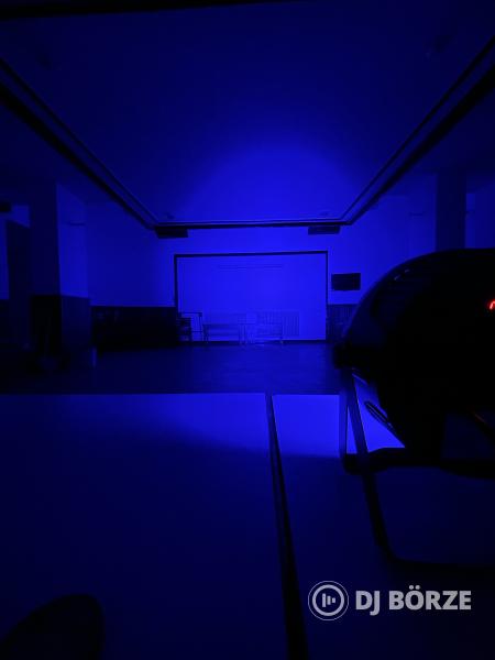 Led Par 14x6W RGBW lámpa, új DMX-es, távirányítós