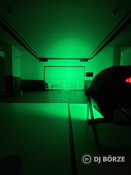 Led Par 14x6W RGBW lámpa, új DMX-es, távirányítós