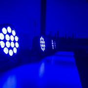 Led Par 14x6W RGBW lámpa, új DMX-es, távirányítós