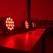Led Par 14x6W RGBW lámpa, új DMX-es, távirányítós