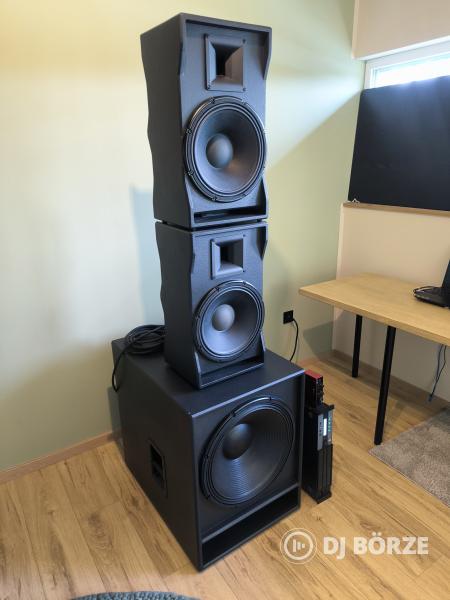 RCF 2.1 Professzionális hangrendszer -  Digitális DSP végfokkal 4x2100W