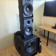 RCF 2.1 Professzionális hangrendszer -  Digitális DSP végfokkal 4x2100W