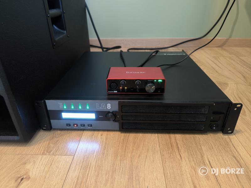 RCF 2.1 Professzionális hangrendszer -  Digitális DSP végfokkal 4x2100W