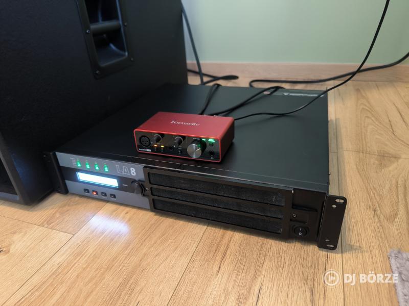 RCF 2.1 Professzionális hangrendszer -  Digitális DSP végfokkal 4x2100W