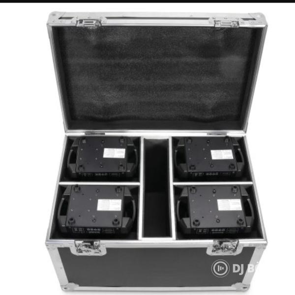 Eladó számlával, garanciával, új 120 watt teljesítményű, ledes beam&spot robotlámpák, rackkel