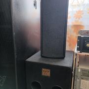 EVM hangfalak. Mélyláda+toplada párban.. Csak, a 4 hangfal!