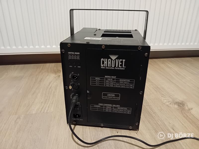 Chauvet Hurricane Haze 2D (beszámítás is) folyamatos működésű ködgép!