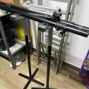 2db állítható hangfalcső, 2 db variállható állvány, kameraállvány + táska egyben