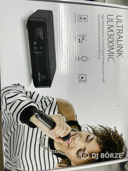Behringer ULTRALINK ULM300MIC 2.4GHz mikrofon szett + LI-ION akksi