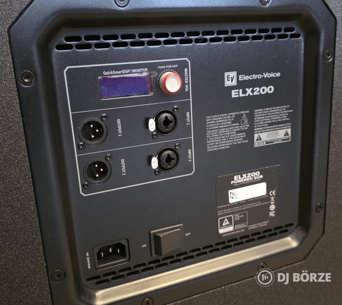 Elekrto Voice aktív hangfalszett 2 x ZLX-15P + 1 x ELX 200 18SP