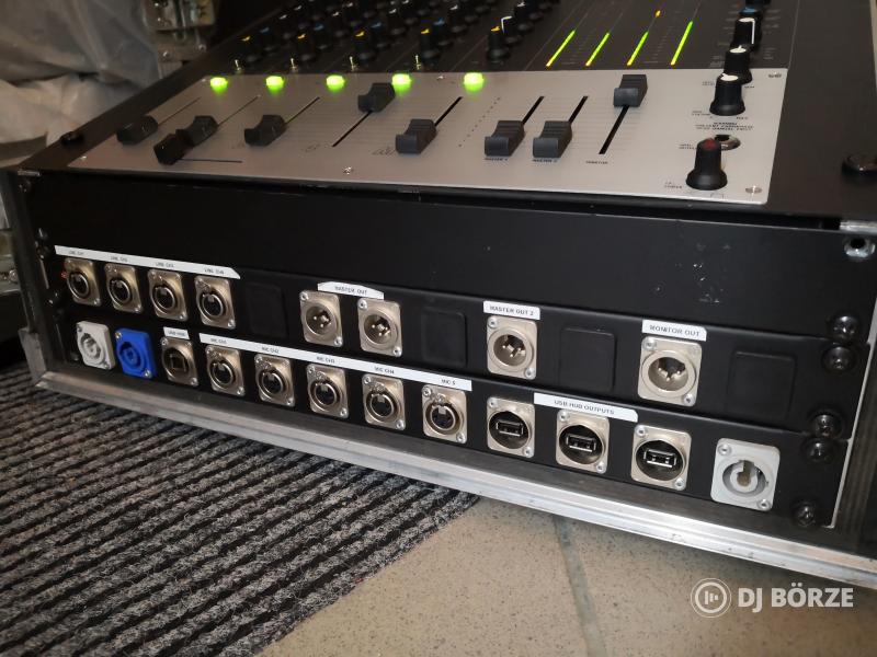 Rodec keverőpult rackben