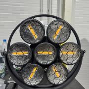 Eladó 2 db ÚJ Retrolight Kör alakú lámpa