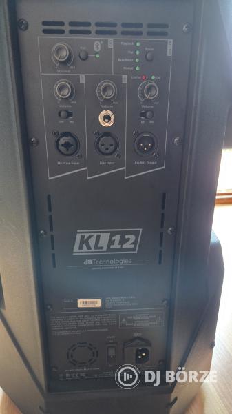 dB KL12 aktív hangfal pár + huzat