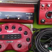 Line6 POD 2.0 GTR Sim. + FB4 PedalBoard + Zoom B2 Bass Sim.