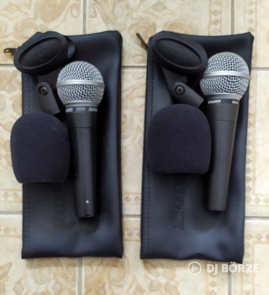 Shure SM58 / Audio-Technica MB-2K és MB-3K mikrofonok