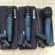 Shure SM58 / Audio-Technica MB-2K és MB-3K mikrofonok