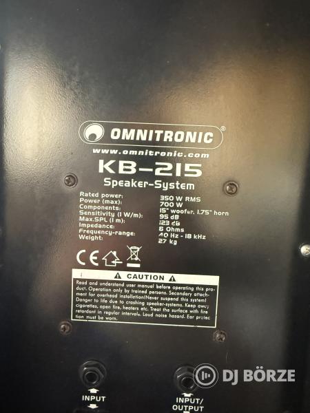 Omnitronic KB-215