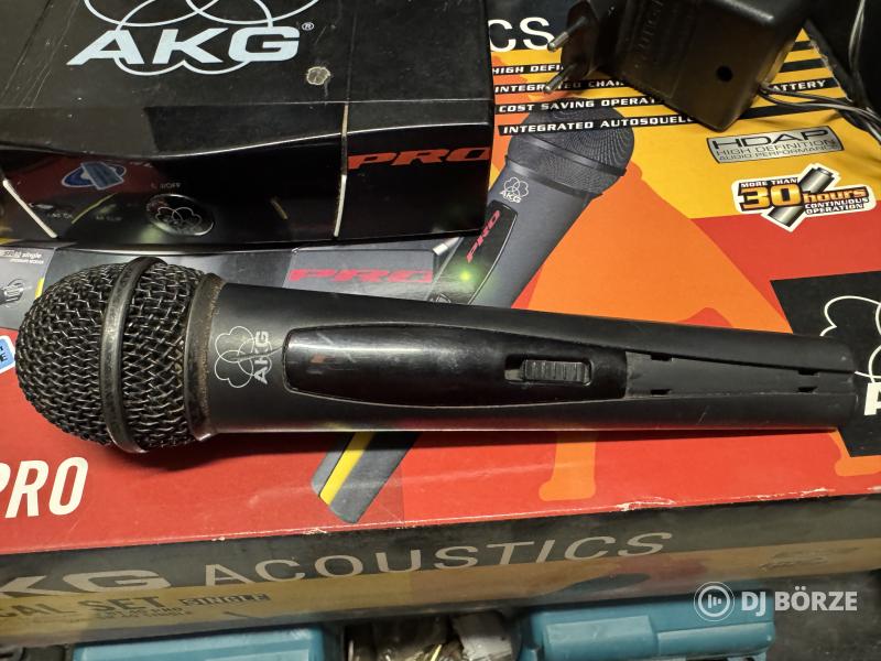 AKG vezeték nélküli mikrofon SR40 S vevő + HT 40 PRO kéziadó