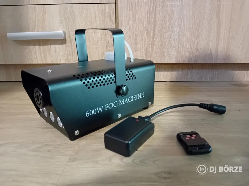 2db van! rgb Távirányítós füstgép, még kültéren is jól dolgozik(saját videó)