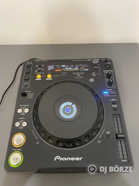 Pioneer cdj-1000 dj cd lejatszo cdj1000 cdj 1000