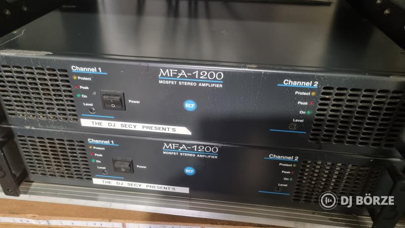 Eladó RCF mfa1200 végfok 2db egyforma.