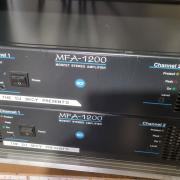 Eladó RCF mfa1200 végfok 2db egyforma.