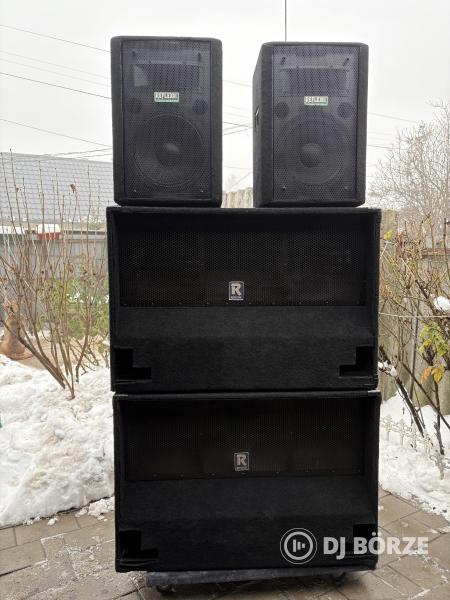 Reflex hangfal szett