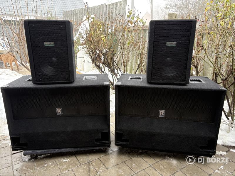 Reflex hangfal szett