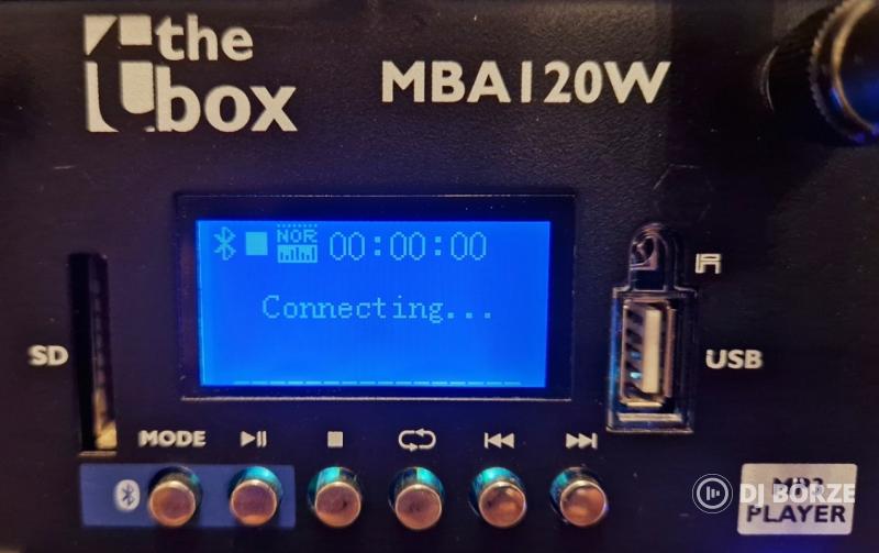 The Box / LD Systems akksis hangfal, bluetooth hangfal, mikrofonokkal