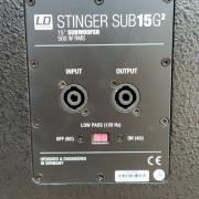 LD Systems StingerG2 2xSUB15+4xTop12 passzív hagfalak