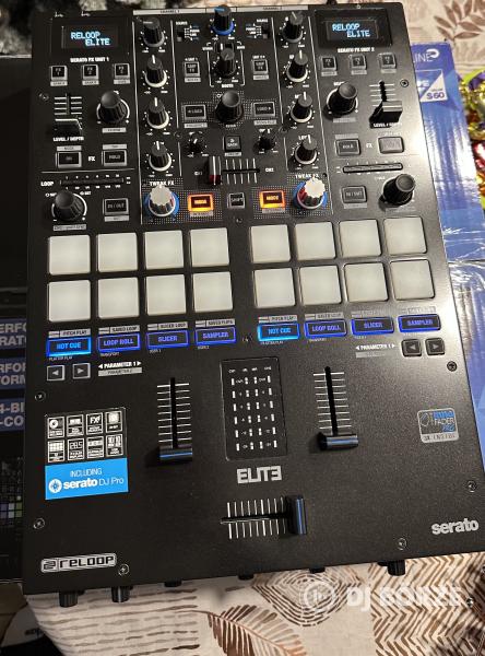 Eladó Reloop Elite 2 csatornás Serato DVS DJ keverő Beszámítás is lehet!