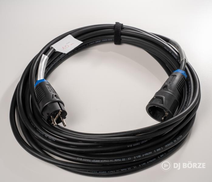 10m 3x1,5 H07RN-F - új gumi hosszabbítókábel