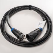 5m 3x1,5 H07RN-F - új gumi hosszabbítókábel