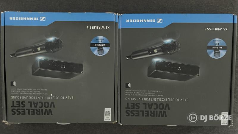 🎤 Eladó: 2 db Sennheiser XSW 1-825 A vezeték nélküli mikrofon szett 🎤