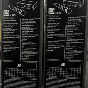 🎤 Eladó: 2 db Sennheiser XSW 1-825 A vezeték nélküli mikrofon szett 🎤