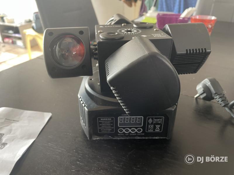 4 karú disco effekt fény távirányítóval