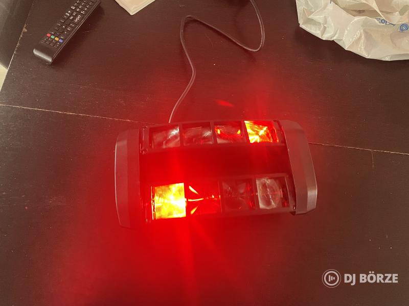 Spider disco effekt fény