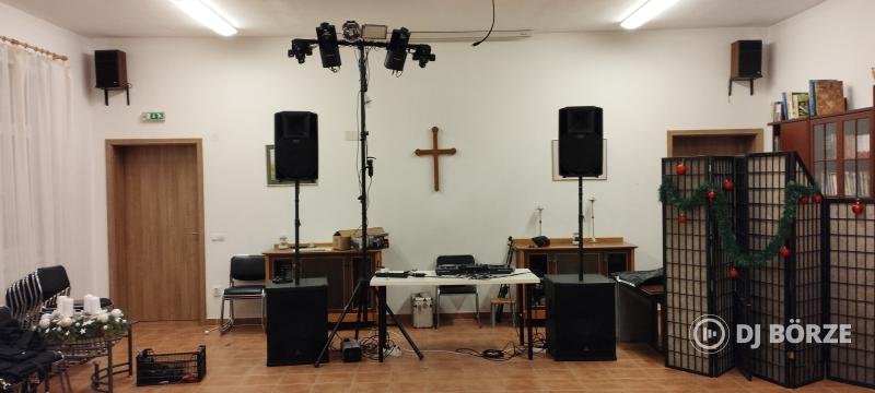 Hang és fénytechnika,Dj szolgáltatás.