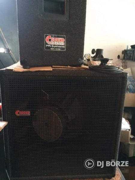 30 PÁR SUB-TOP hangfalak AKTÍVAK, PASSZÍVAK, és KONTROL-ok is, négyesével, párban, és 1-1db is