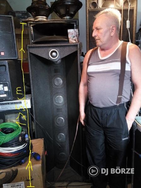 30 PÁR SUB-TOP hangfalak AKTÍVAK, PASSZÍVAK, és KONTROL-ok is, négyesével, párban, és 1-1db is