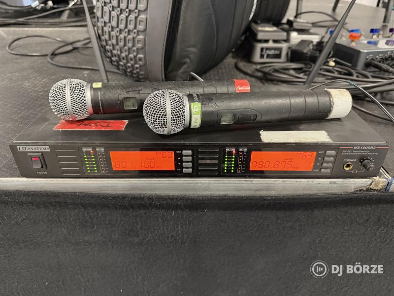 LD Dual vezeték nélküli mikrofon