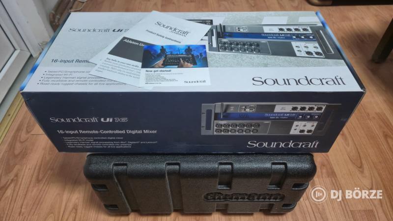 SOUNDCRAFT Ui16 DIGITÁLIS KEVERŐPULT ELADÓ!
